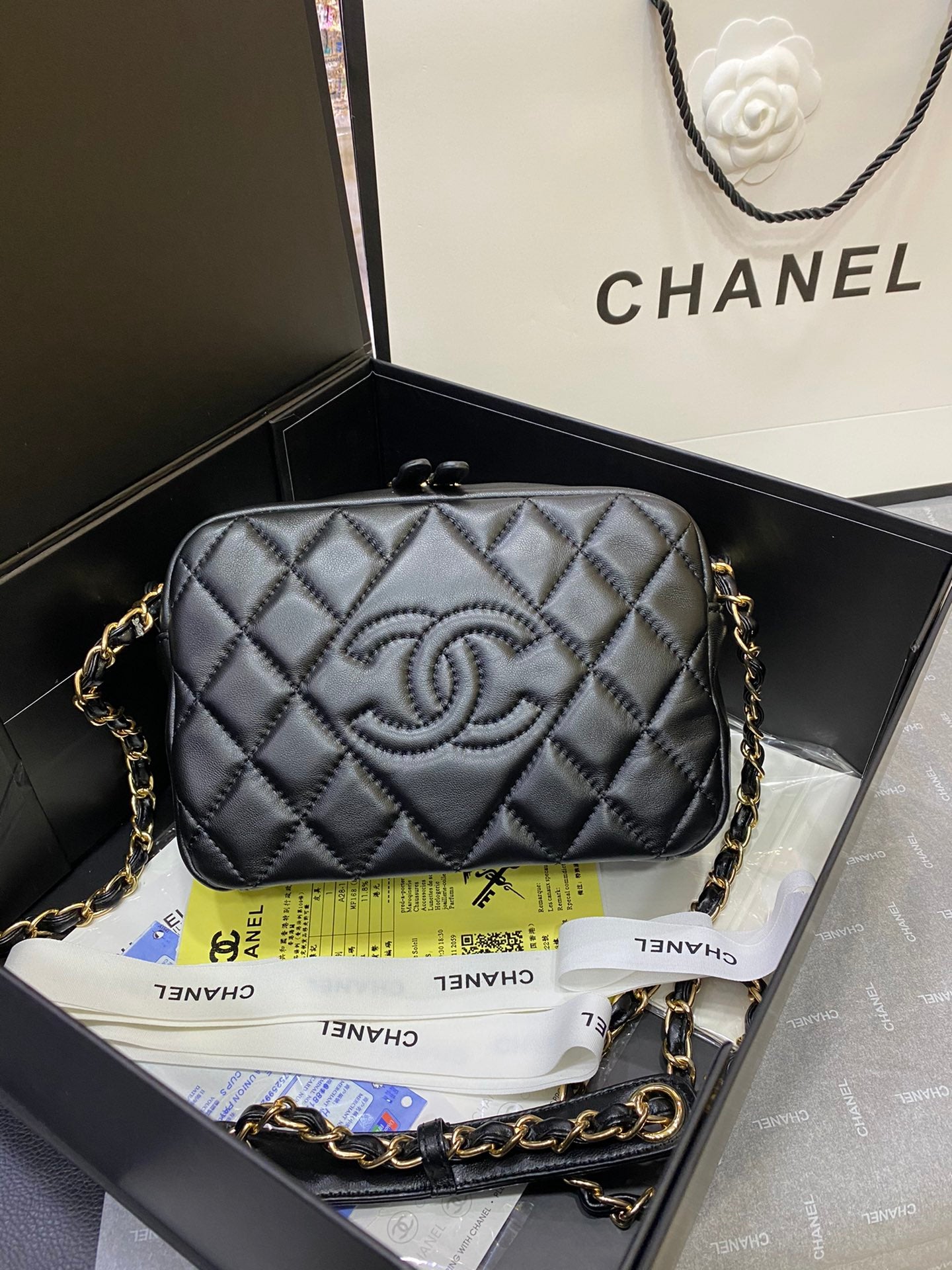 LuxluxHouse Great quality Chanel Top Bag 21.5*14.5*6.5cm Free shipping