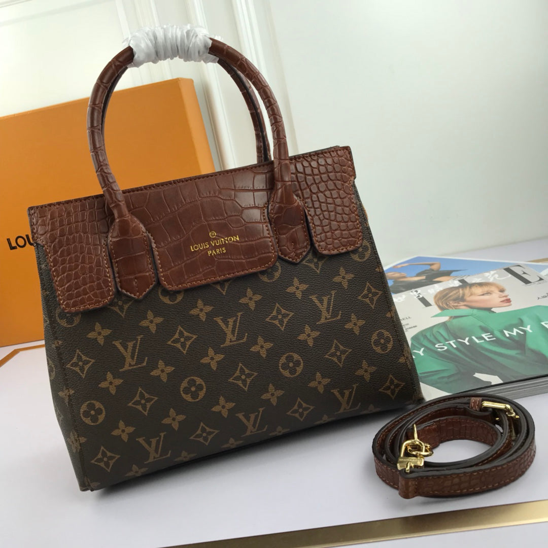 LuxluxHouse Great quality Louis Vuitton Top Bag 29*22*13cm Free shipping