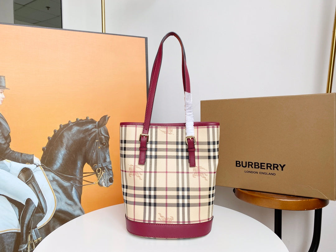 LuxluxHouse Great quality Burberry Bag Top Quality 26*23*16cm Free shipping