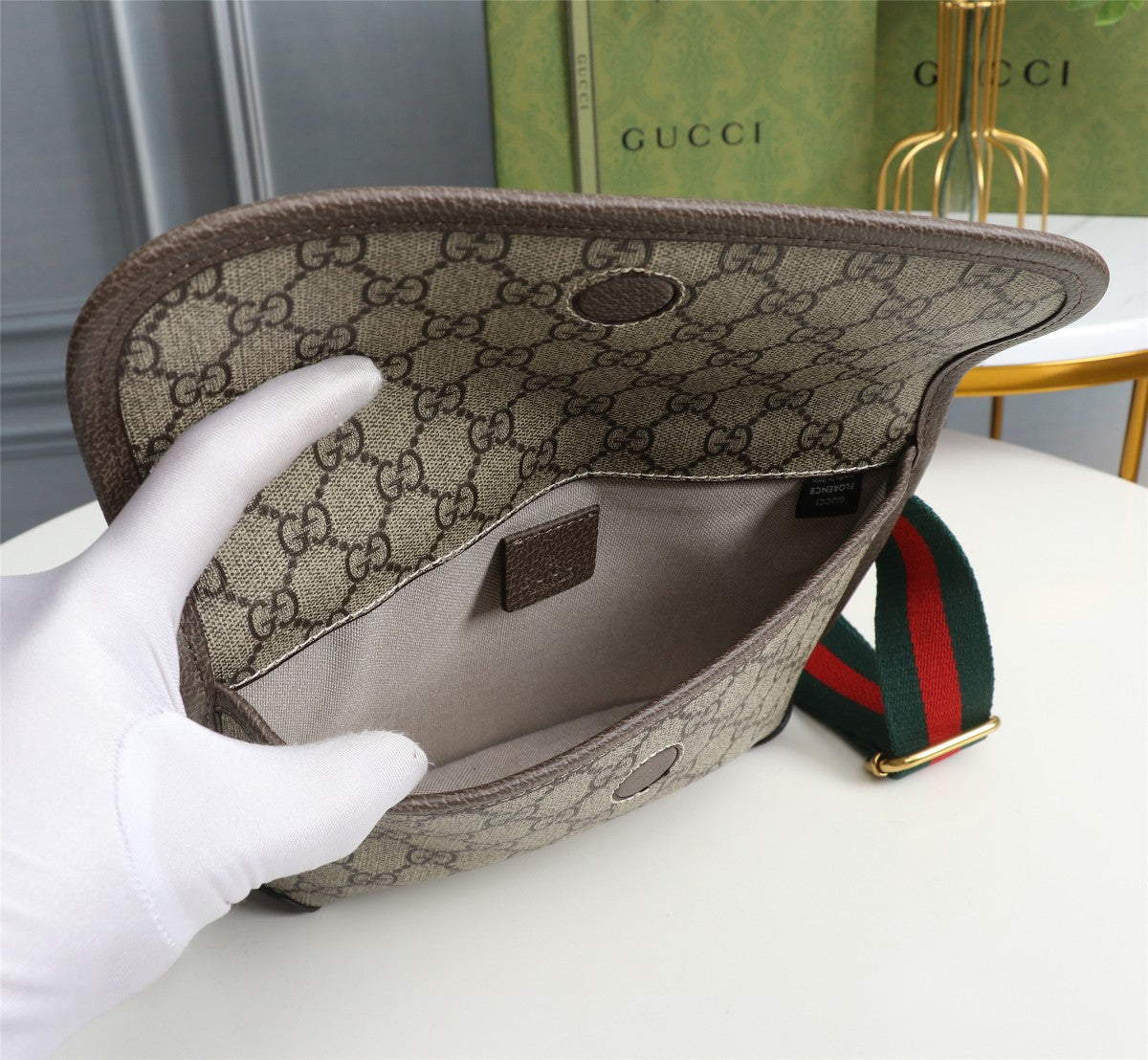 LuxluxHouse Great quality Gucci Top Bag 24*16.5*4cm Free shipping