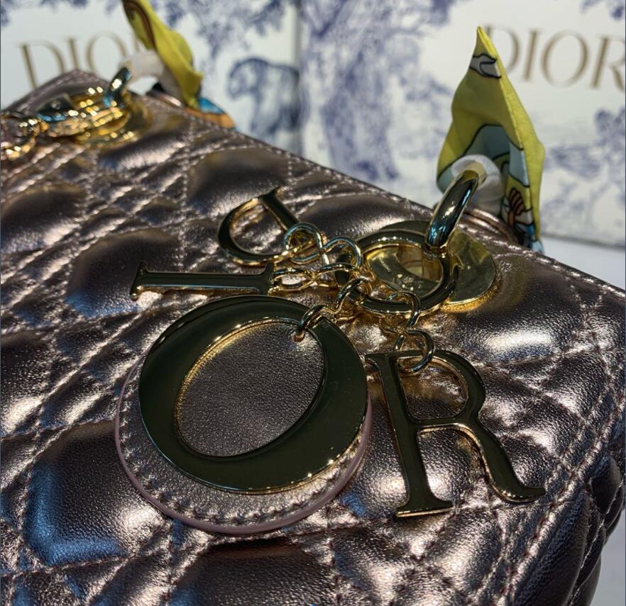 Free shipping LuxluxHouse Dior Top Bag 24*12*20cm