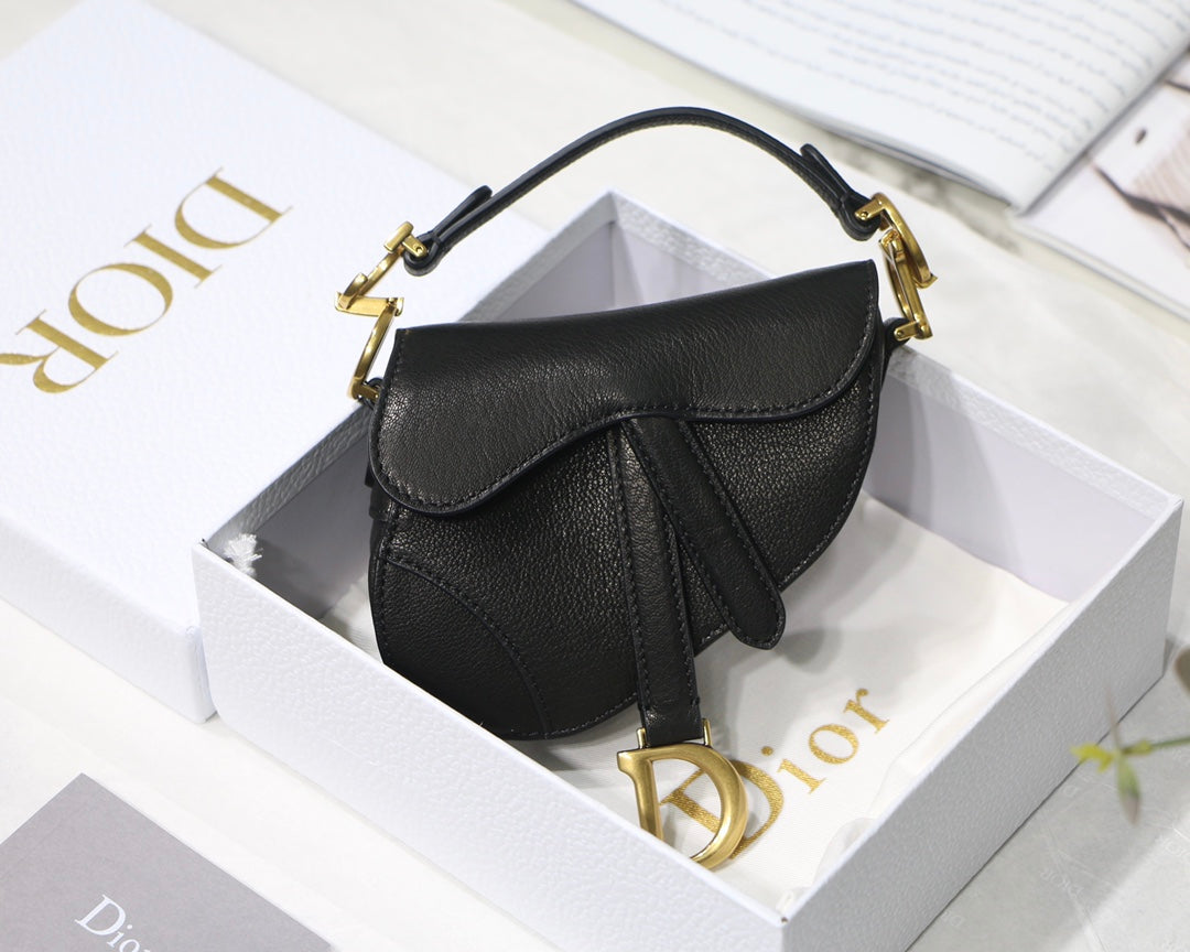 Free shipping LuxluxHouse Dior Top Bag 12cm*7.5*5cm