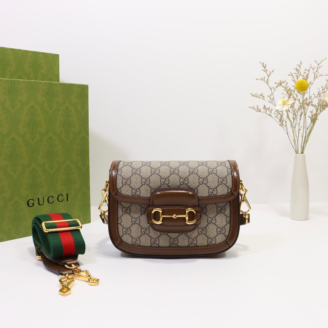 LuxluxHouse Great quality Gucci Top Bag 20.5*14.5*5cm Free shipping