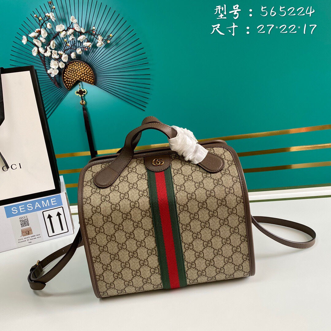 LuxluxHouse Great quality Gucci Bag Top Quality 27*22*17cm Free shipping