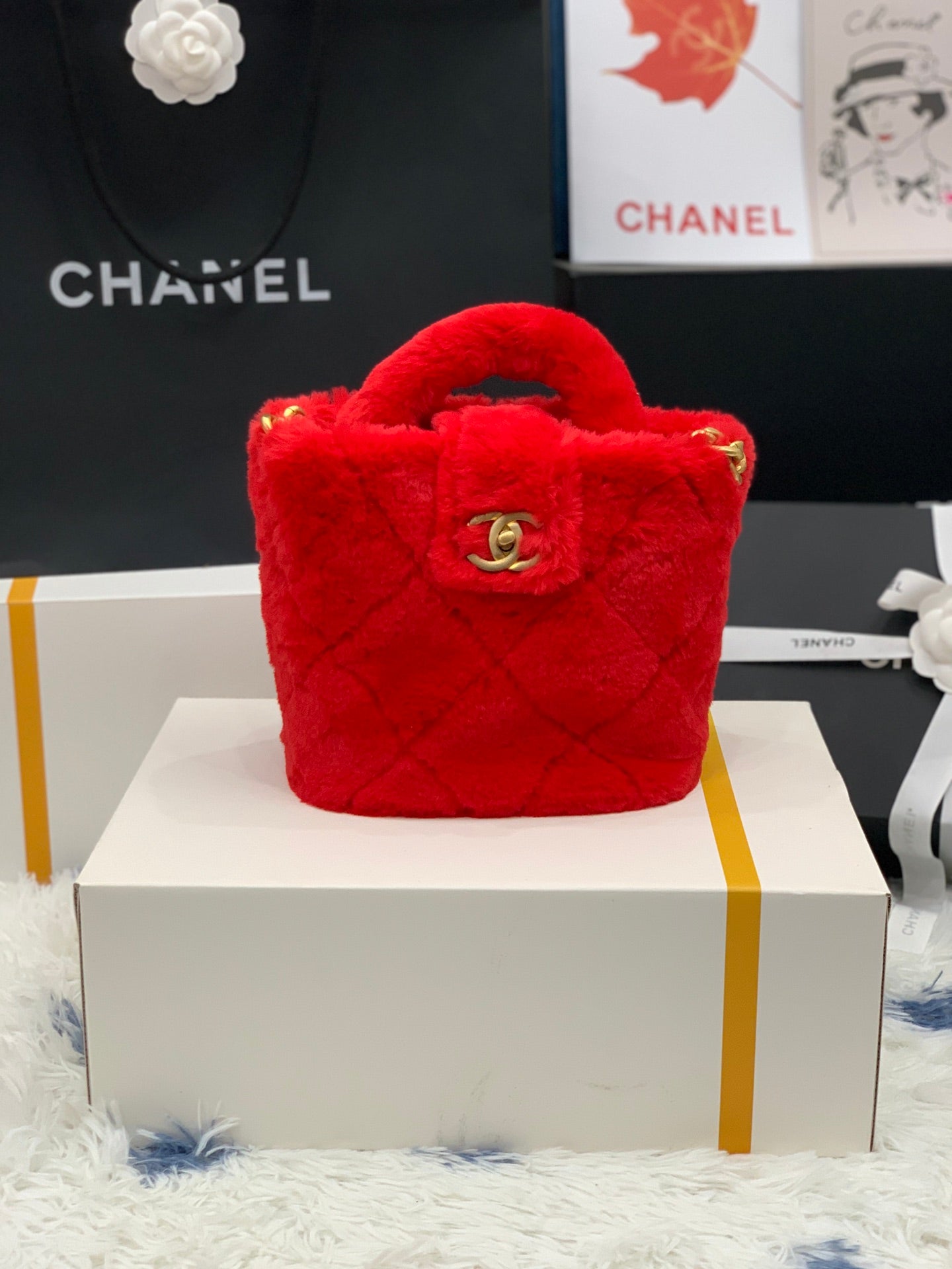 LuxluxHouse Great quality Chanel Bag Top Quality 19*19*12cm Free shipping