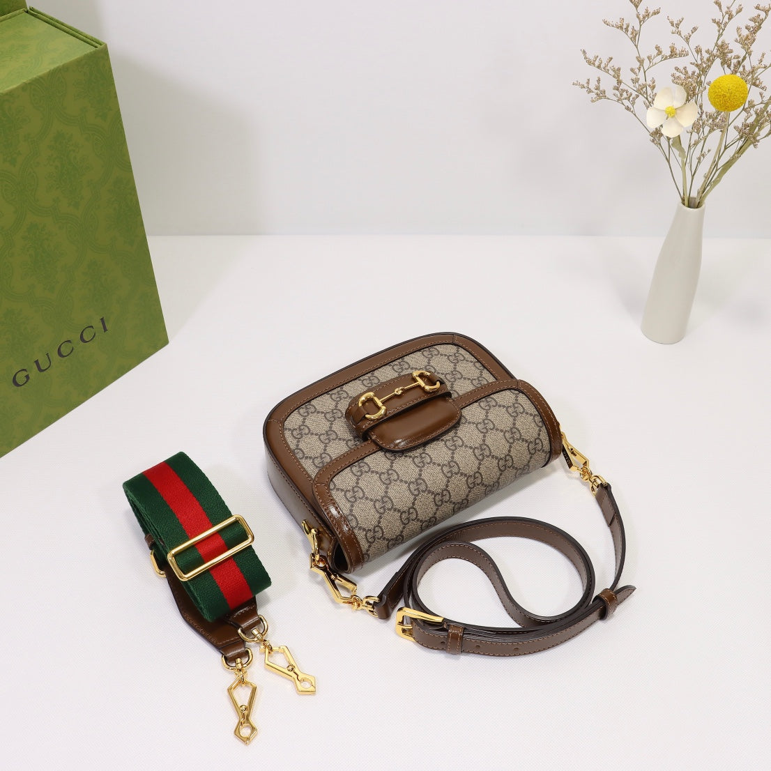 LuxluxHouse Great quality Gucci Top Bag 20.5*14.5*5cm Free shipping