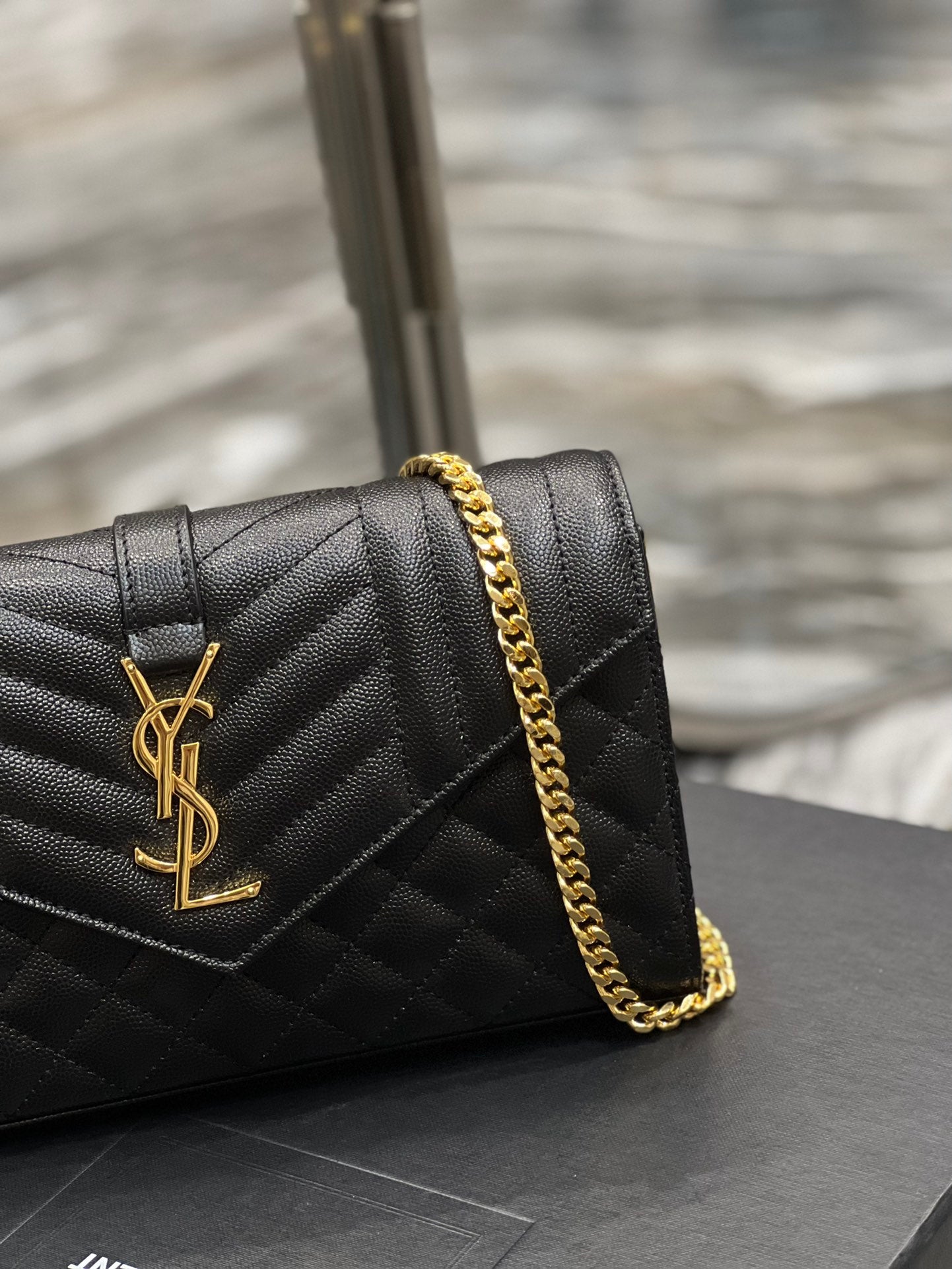 LuxluxHouse Great quality YSL Bag Top Quality 22.5*14*4CM Free shipping