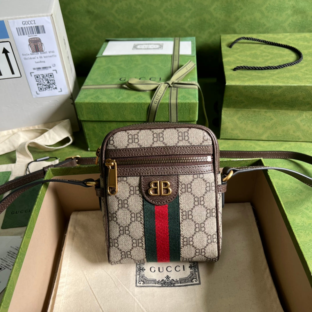 LuxluxHouse Great quality Gucci Bag Top Quality 10*17.8*5.3CM Free shipping