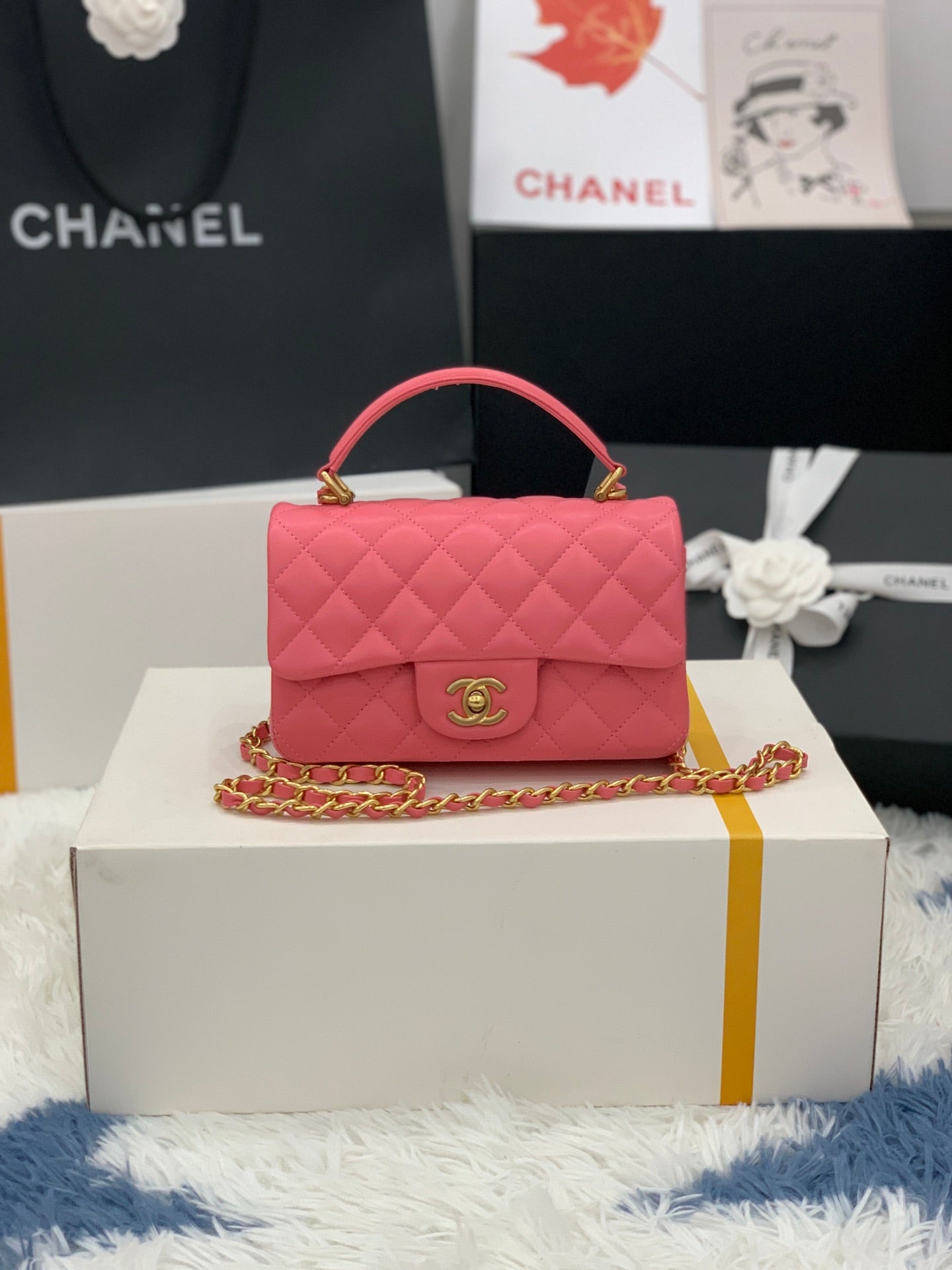 LuxluxHouse Great quality Chanel Bag Top Quality 20*14*7cm Free shipping