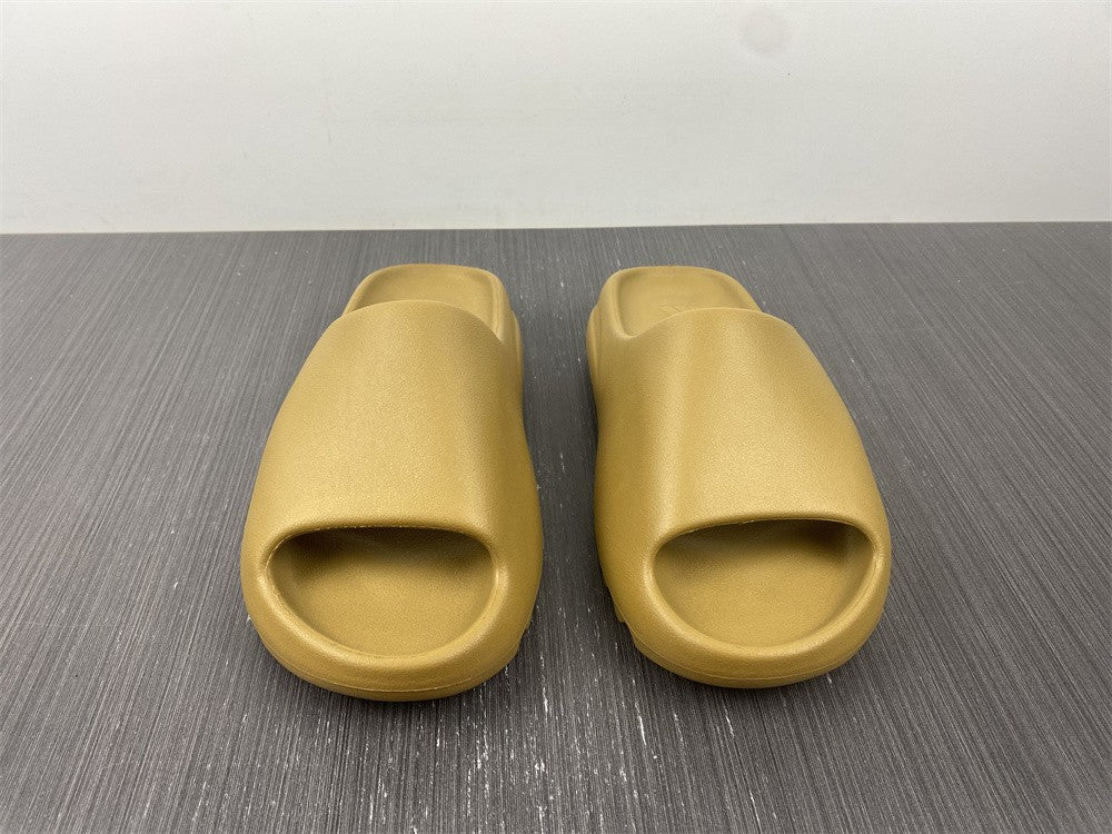 LuxluxHouse Great quality LuxluxHouse Great quality Yeezy Slide Ochre GW1931 Free shipping