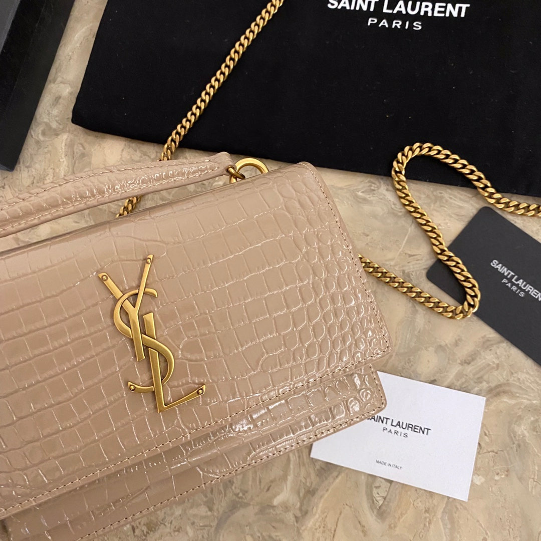 LuxluxHouse Great quality YSL Top Bag 19*14*5.4cm Free shipping