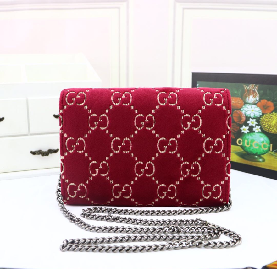 LuxluxHouse Great quality Gucci Bag Top Quality 20*13.5*4CM Free shipping