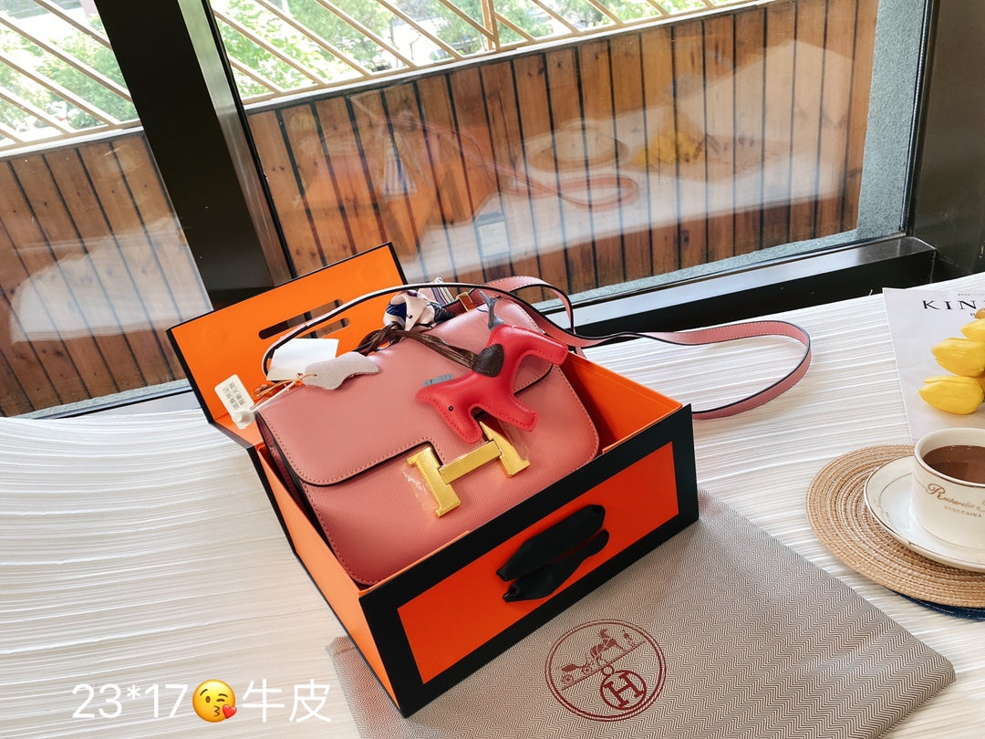 LuxluxHouse Great quality Hermes Top Bag 23*17CM Free shipping