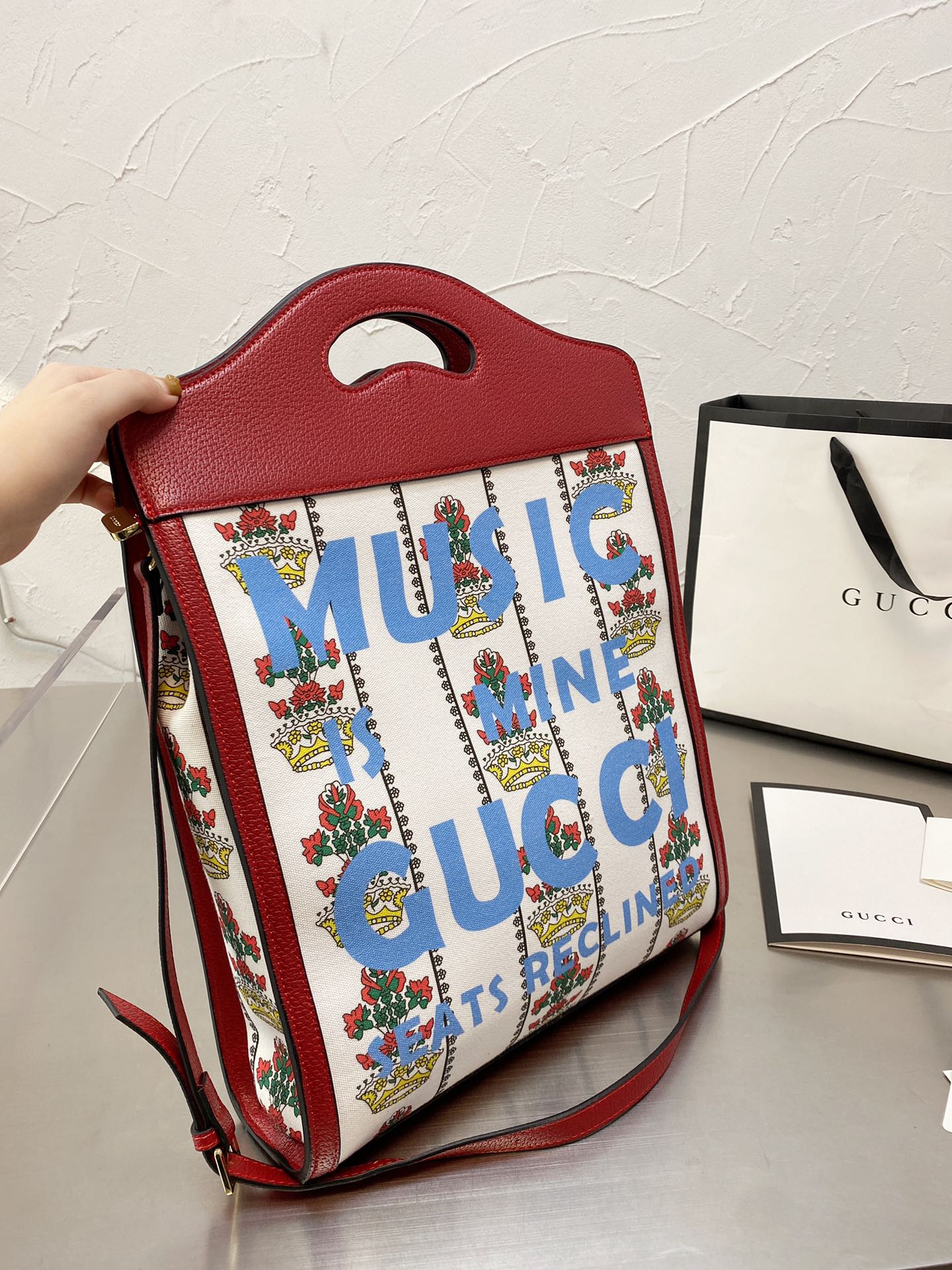 LuxluxHouse Great quality Gucci Bag Top Quality 33*32CM Free shipping