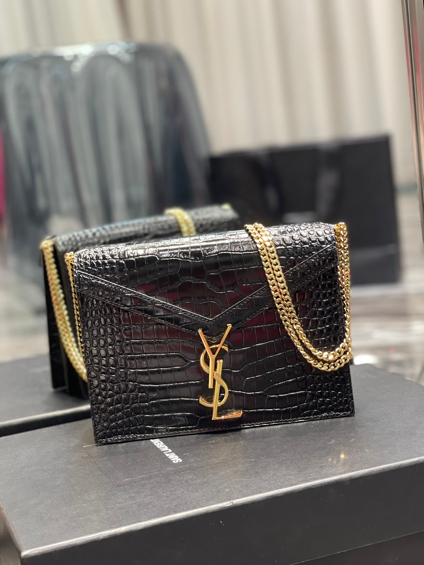 LuxluxHouse Great quality YSL Top Bag 22*16.5*5.5cm Free shipping