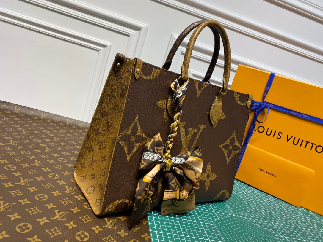 LuxluxHouse Great quality Louis Vuitton Bag Top Quality 34*26*13CM Free shipping