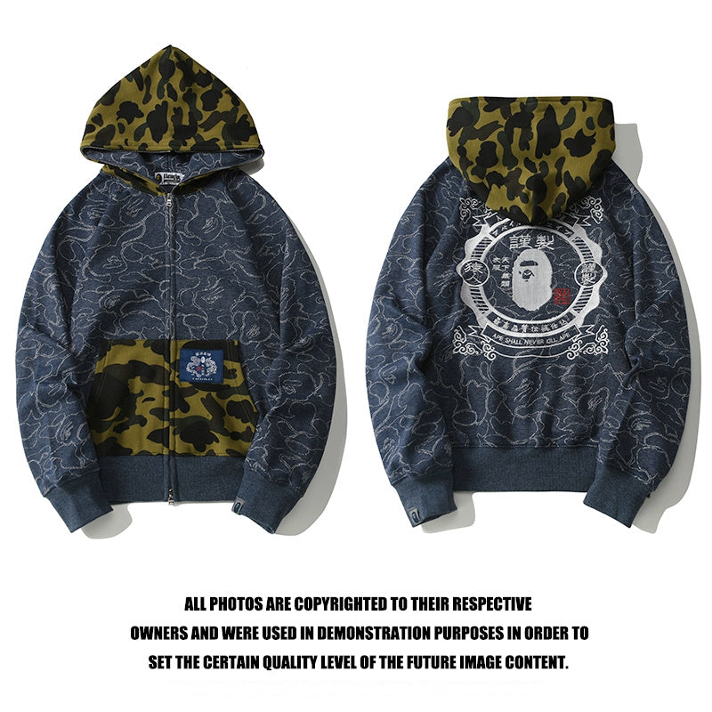 LuxluxHouse Bape hoodie NO.1