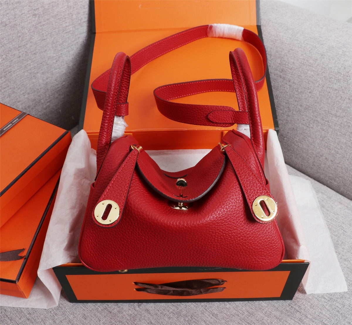 LuxluxHouse Great quality Hermes Top Bag 20cm Free shipping