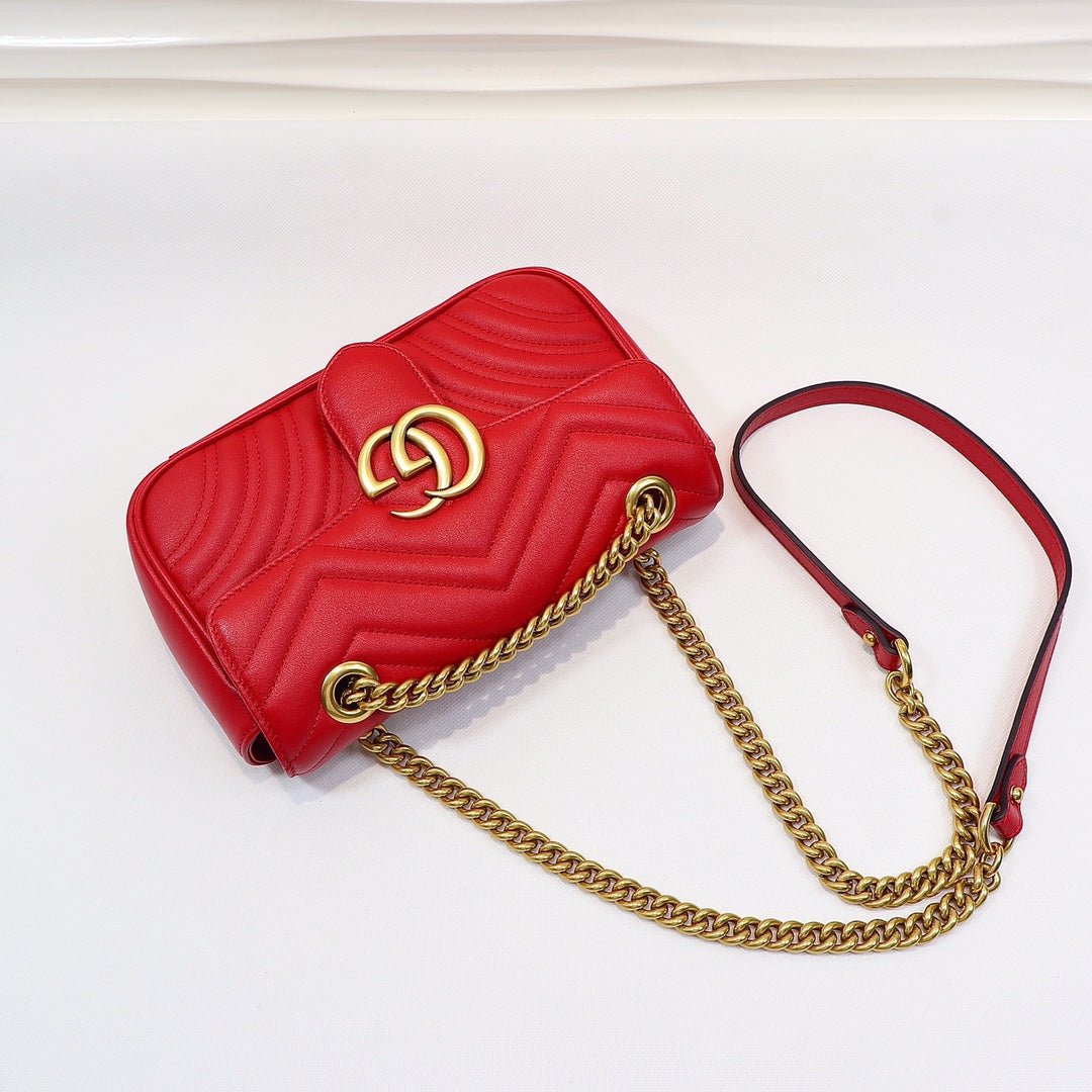 LuxluxHouse Great quality Gucci Top Bag 23*14*6cm Free shipping