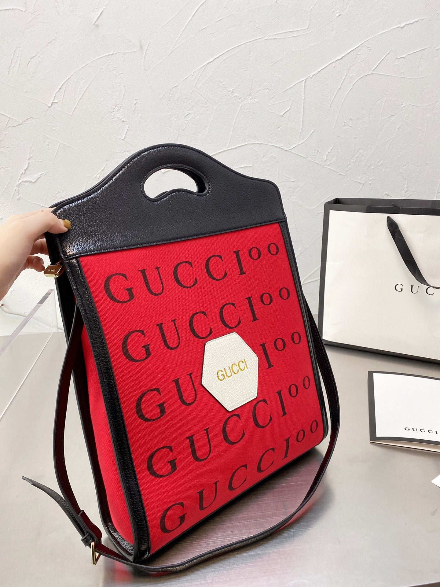 LuxluxHouse Great quality Gucci Bag Top Quality 33*32CM Free shipping