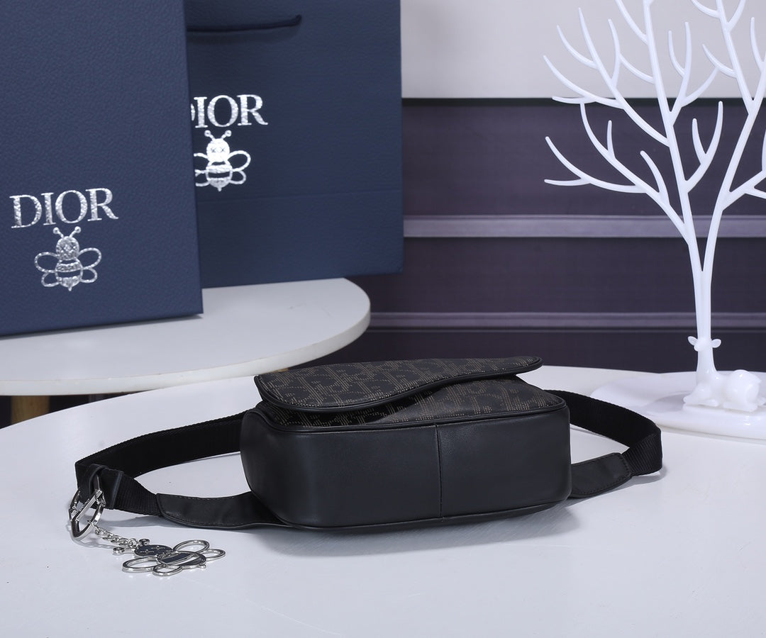 Free shipping LuxluxHouse Dior Top Bag 19*14*6cm