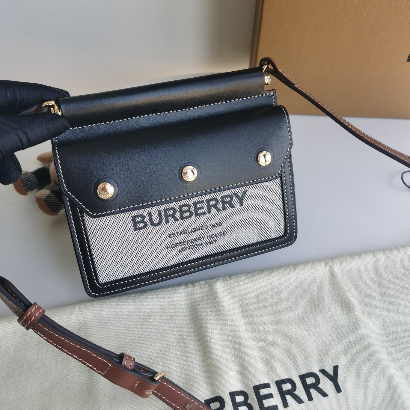 Free shipping LuxluxHouse Burberry Bag Top Quality