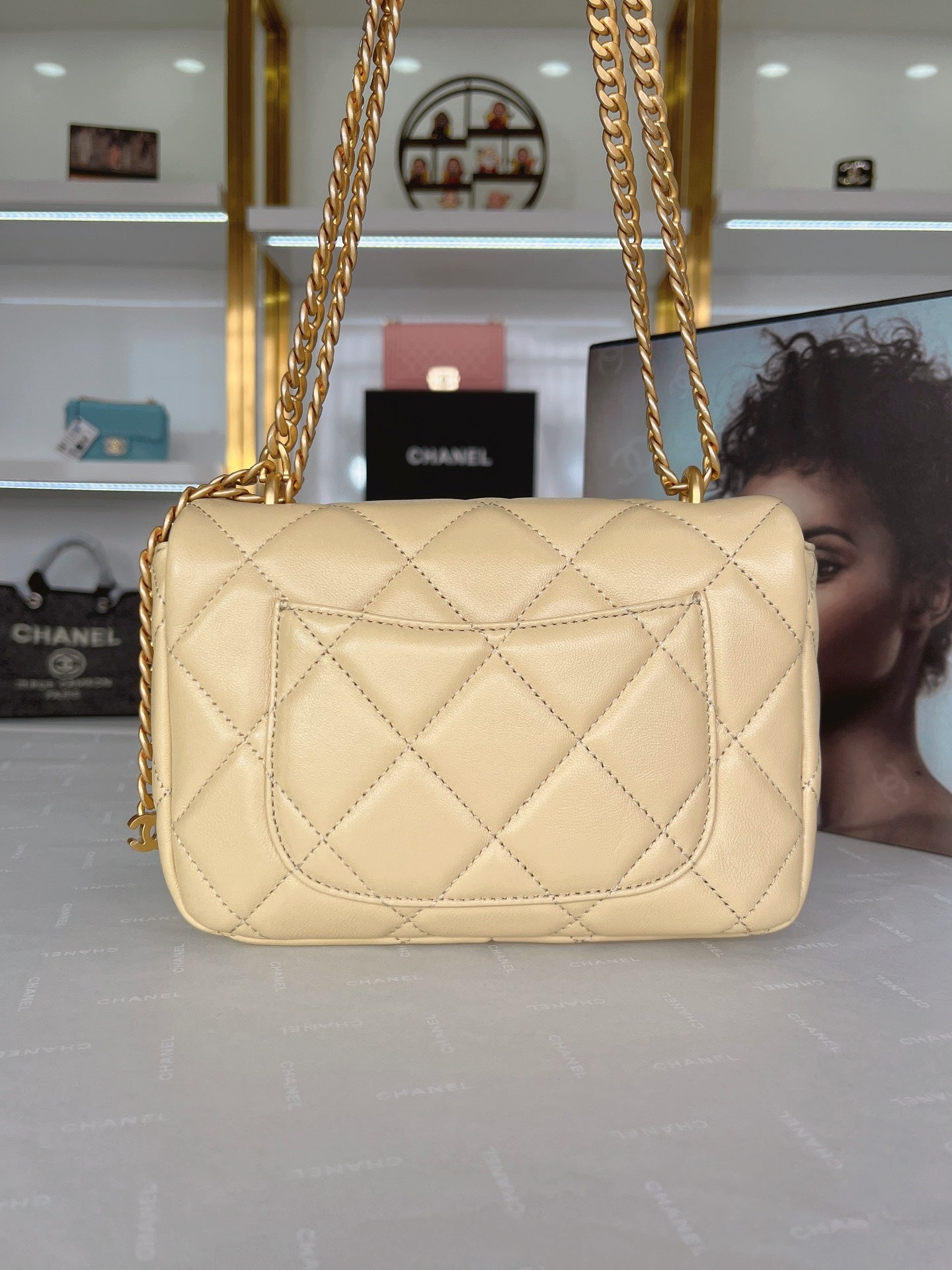 LuxluxHouse Great quality Chanel Bag Top Quality 18.5*14*5*cm Free shipping