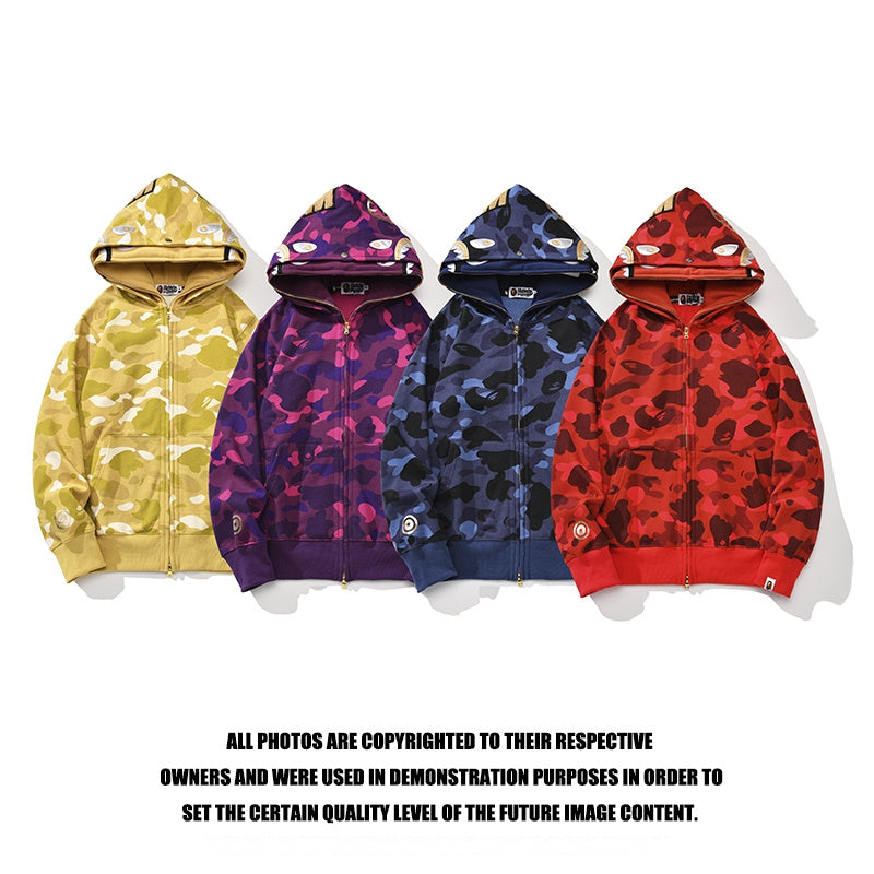 LuxluxHouse Bape double-layered hoodie