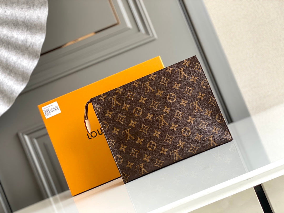 LuxluxHouse Great quality Louis Vuitton Top Bag 25*20*5.5cm Free shipping