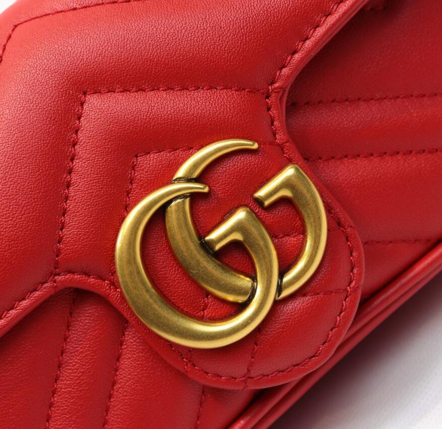 LuxluxHouse Great quality Gucci Top Bag 16.5*10.2*5.1cm Free shipping