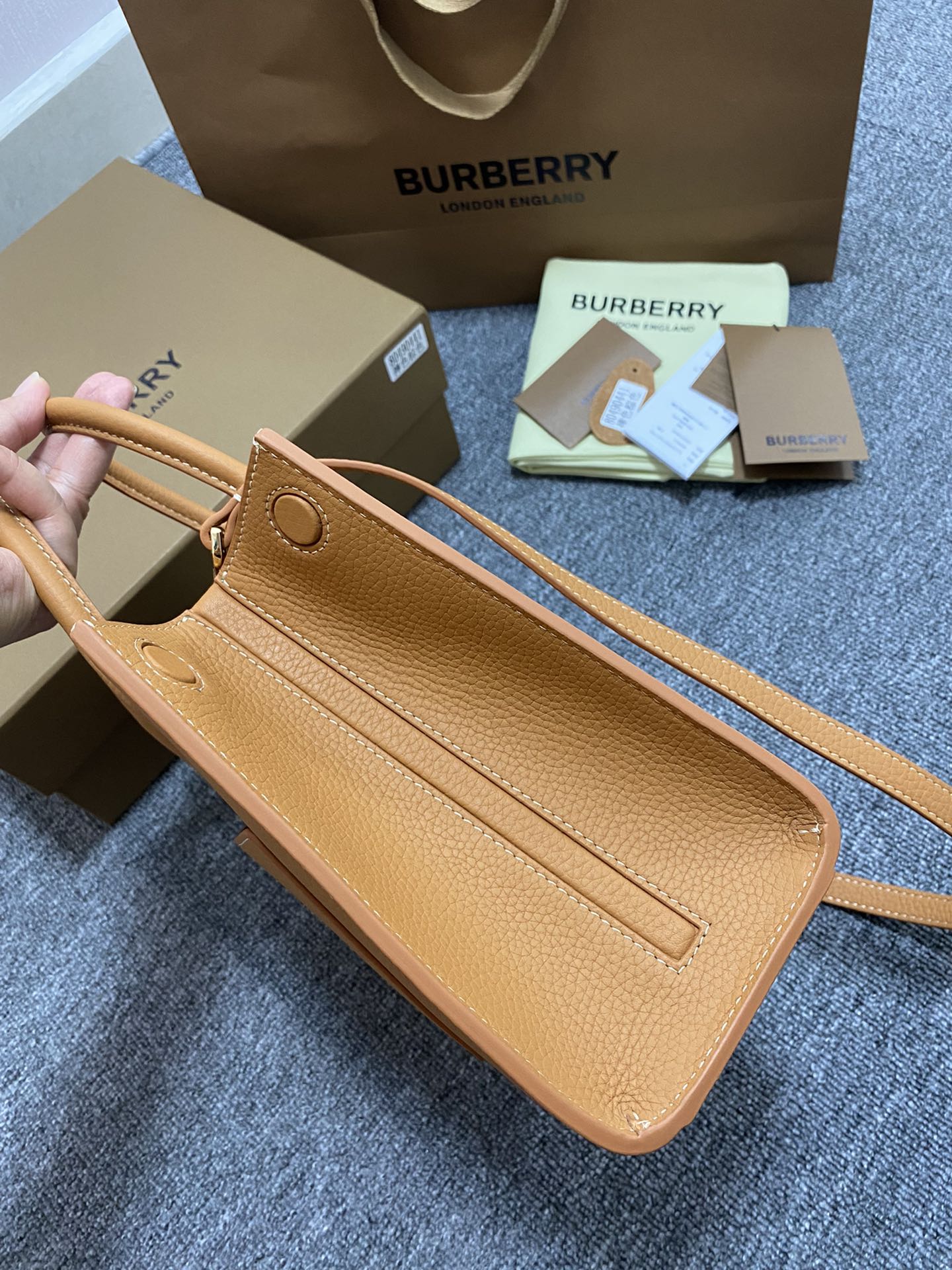 LuxluxHouse Great quality Burberry Bag Top Quality 27*11*20CM Free shipping