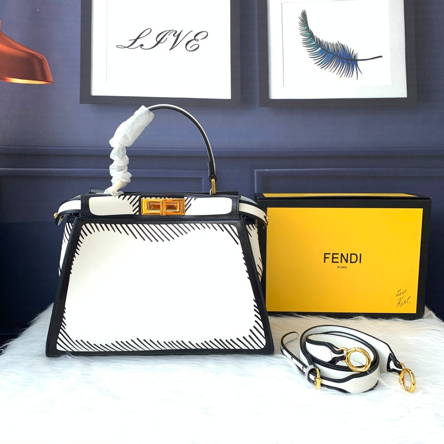 LuxluxHouse Great quality Fendi Top Bag 33*26*12cm Free shipping