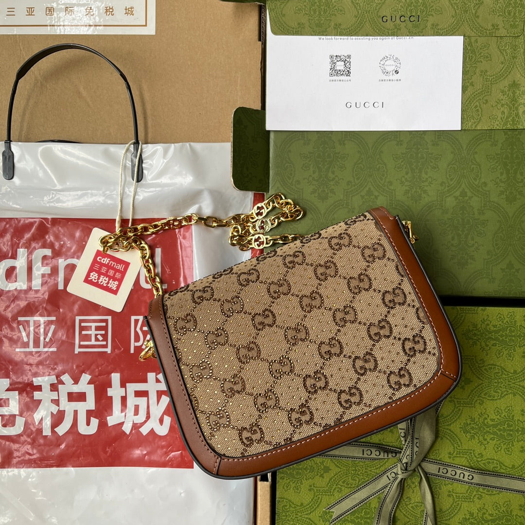 LuxluxHouse Great quality Gucci Bag Top Quality 20.5*14*5CM Free shipping