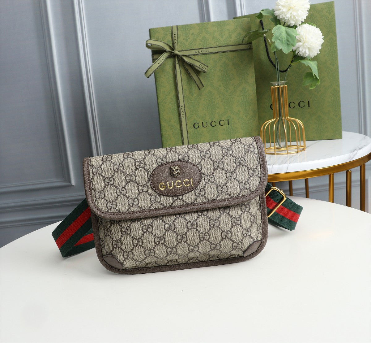 LuxluxHouse Great quality Gucci Top Bag 24*16.5*4cm Free shipping