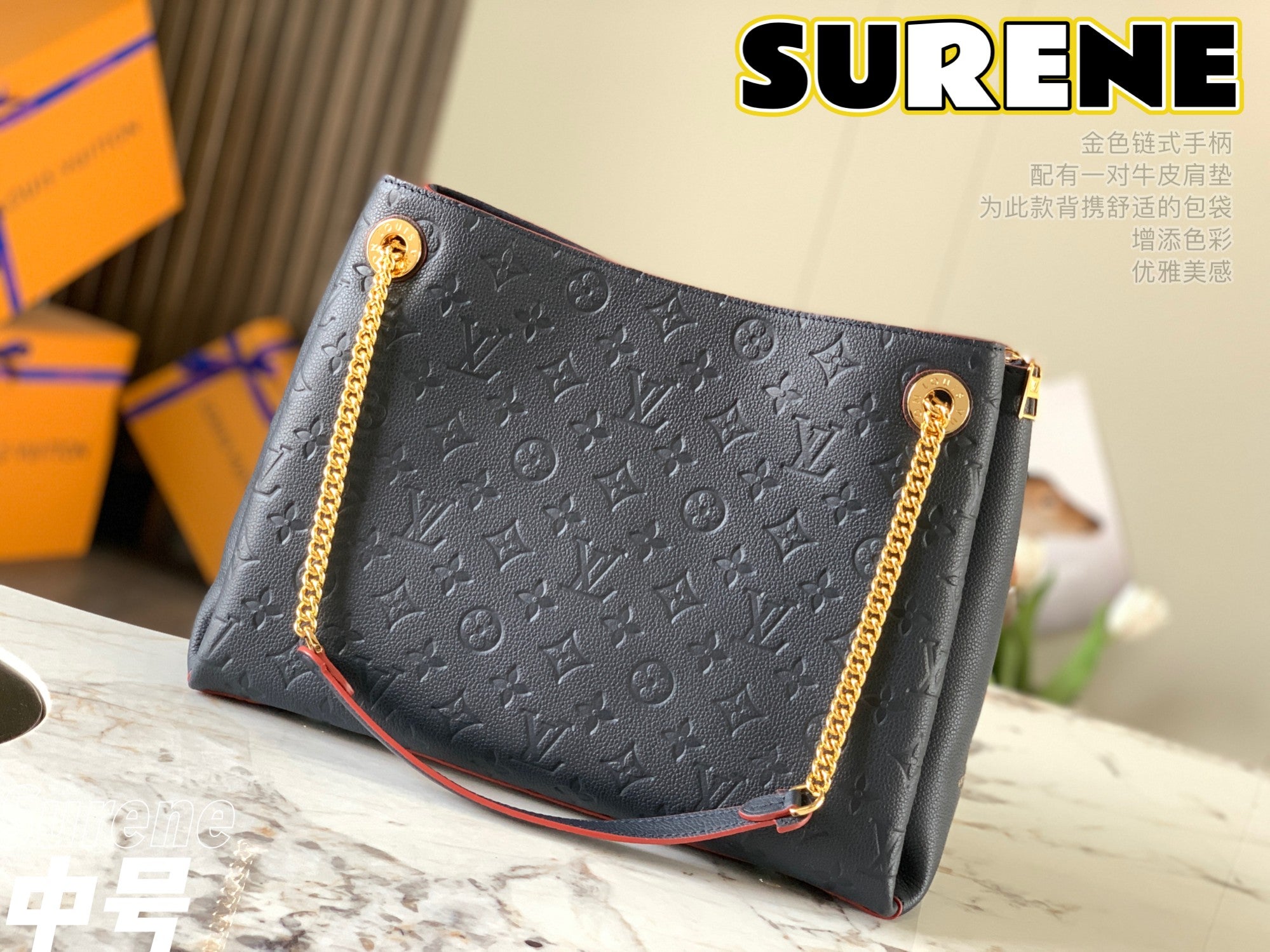 LuxluxHouse Great quality Louis Vuitton Bag Top Quality 37*26*15CM Free shipping