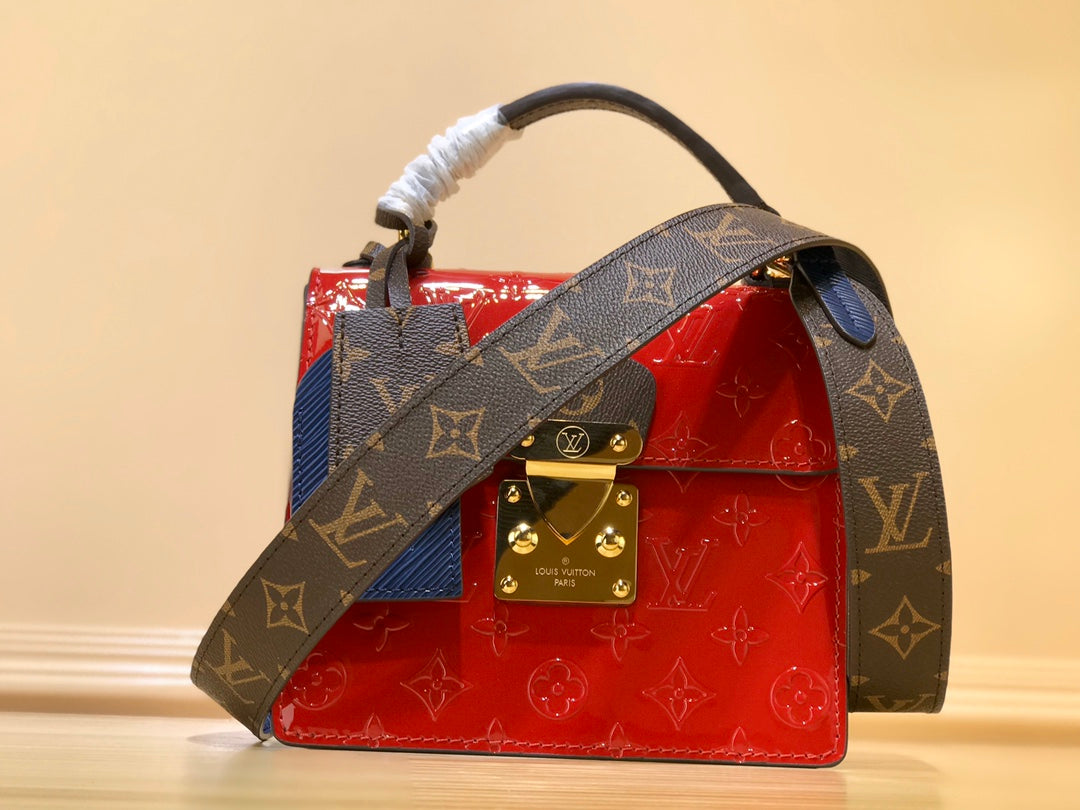 LuxluxHouse Great quality Louis Vuitton Top Bag 17*16*8.5cm Free shipping