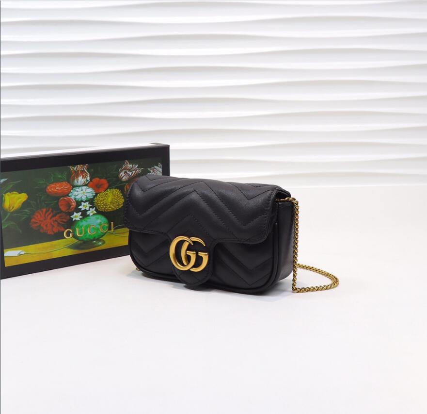 LuxluxHouse Great quality Gucci Top Bag 16.5*10.2*5.1cm Free shipping