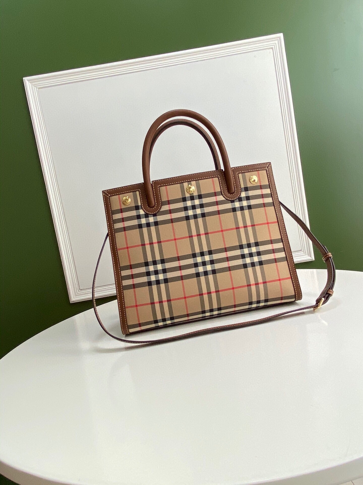 LuxluxHouse Great quality Burberry Top Bag 32*15*25cm Free shipping