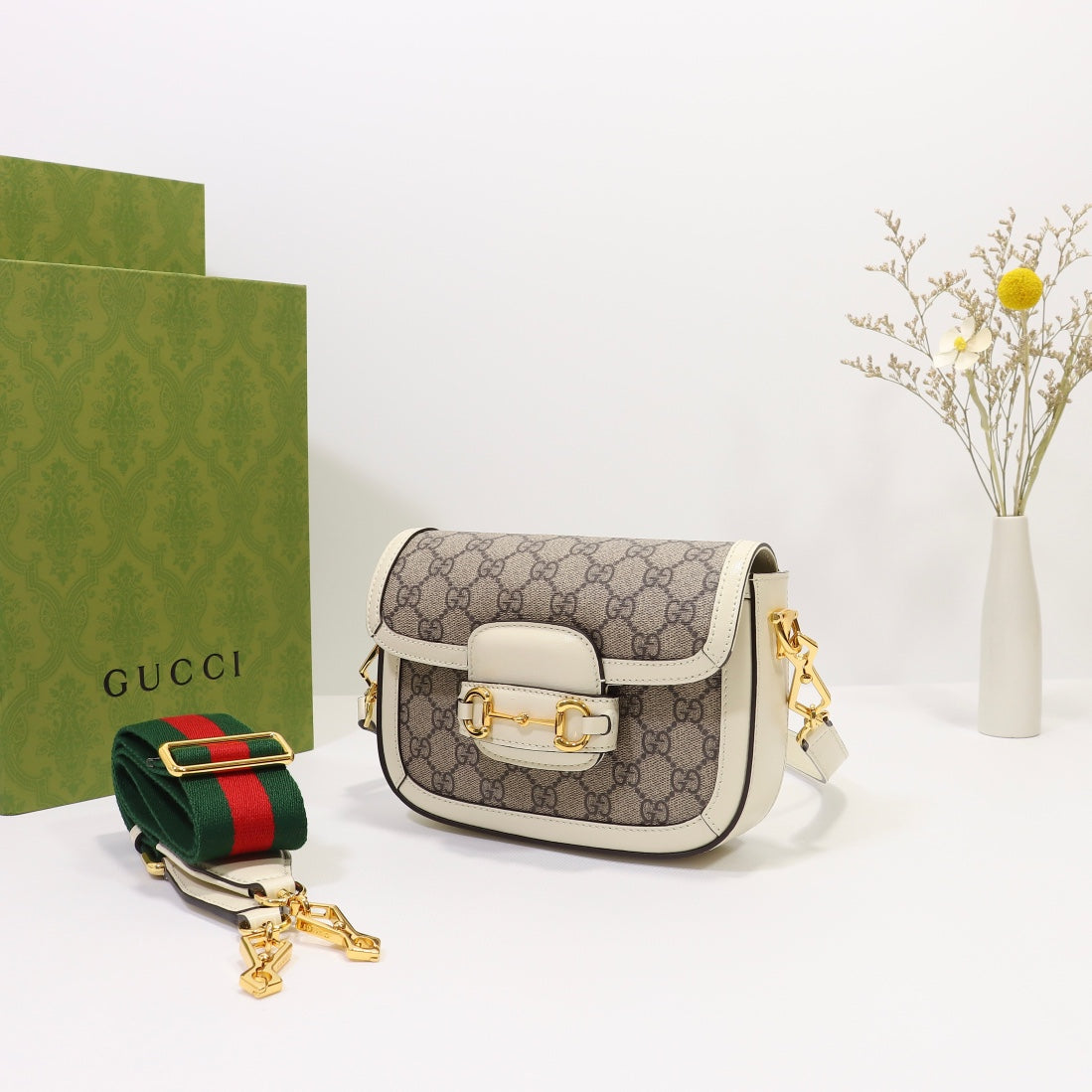 LuxluxHouse Great quality Gucci Top Bag 20.5*14.5*5cm Free shipping