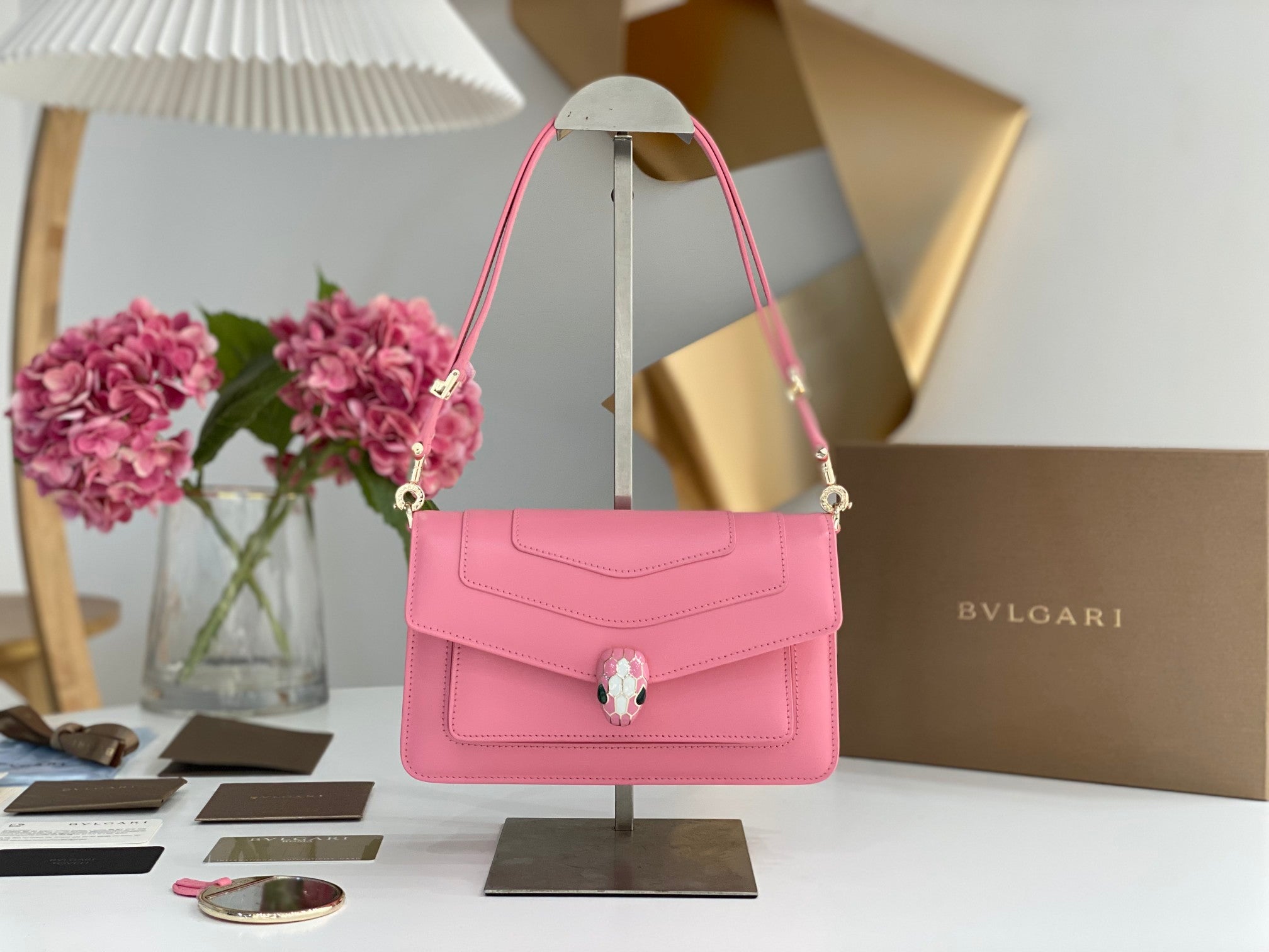 LuxluxHouse Great quality Bvlgari Bag Top Quality 22*15*4.5CM Free shipping