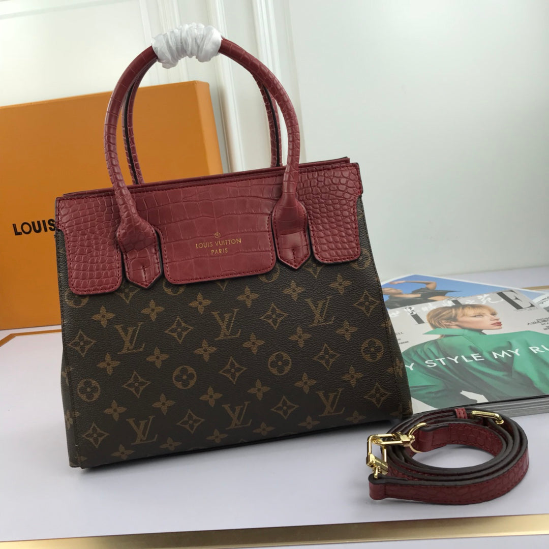 LuxluxHouse Great quality Louis Vuitton Top Bag 29*22*13cm Free shipping