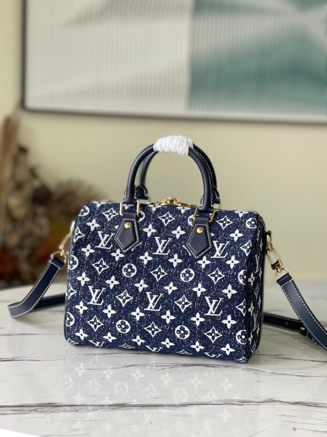 LuxluxHouse Great quality Lady Louis Vuitton M59609 handbag Top Quality 25*19*15cm Free shipping