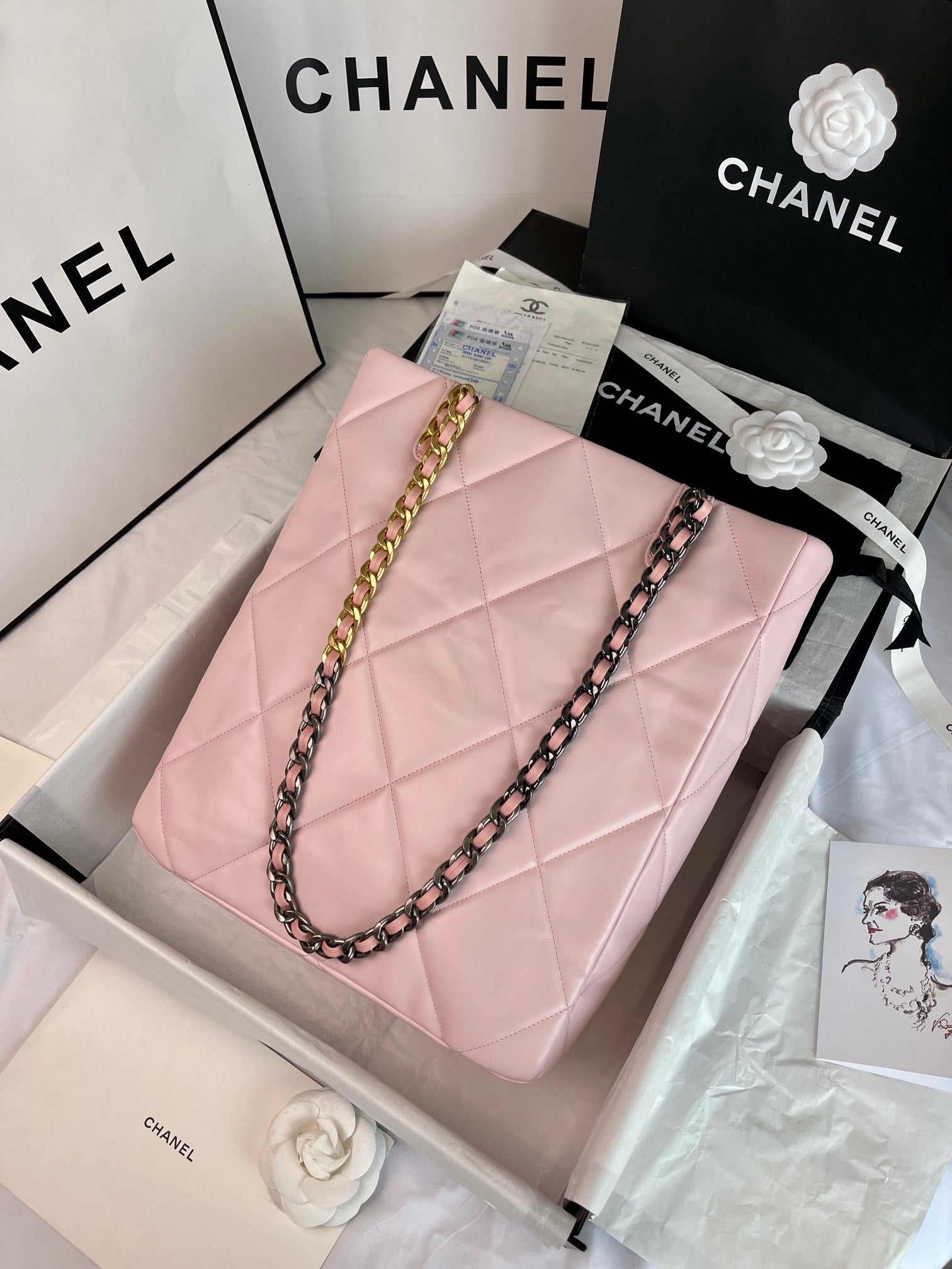 LuxluxHouse Great quality Chanel Top Bag 30*37*10CM Free shipping