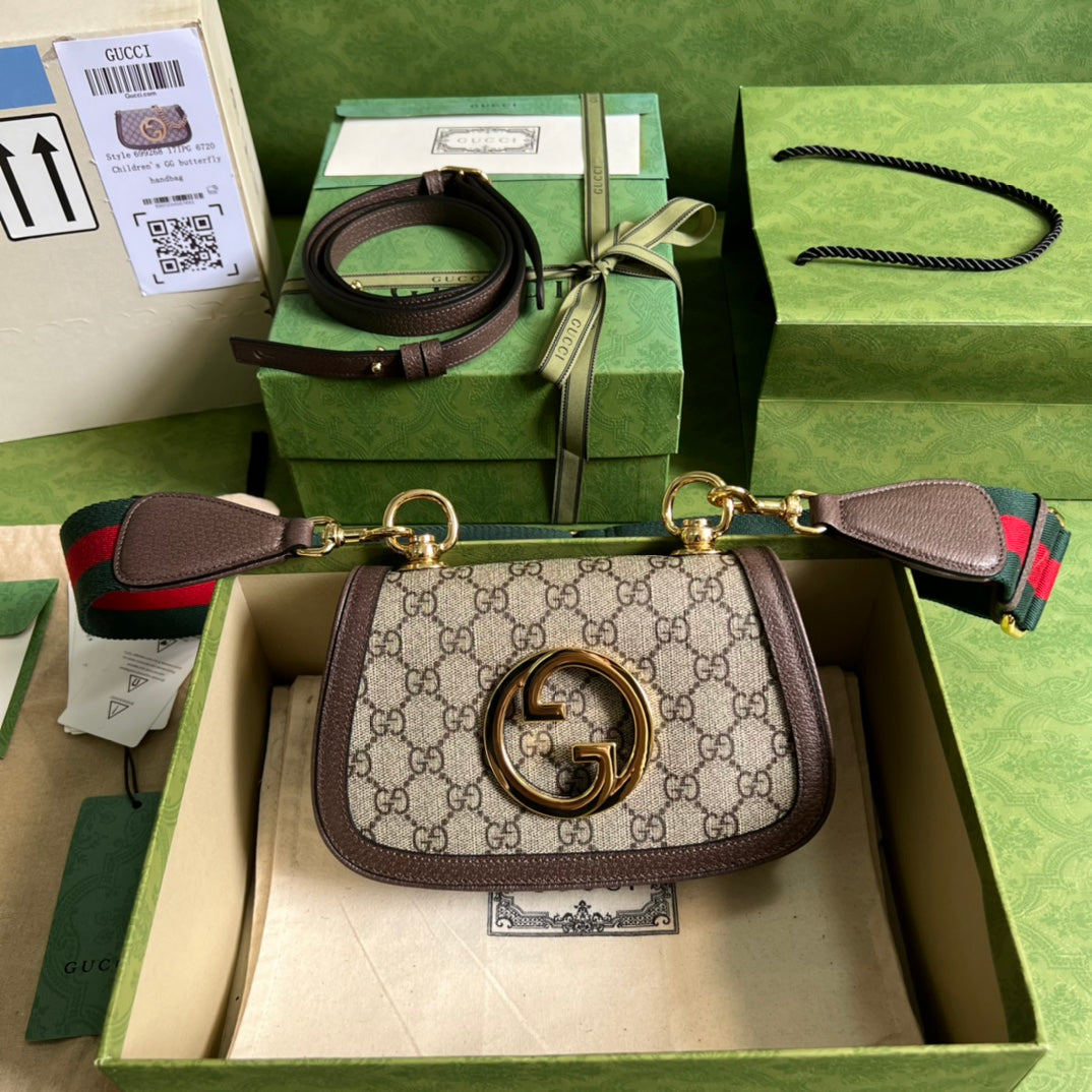 LuxluxHouse Great quality Gucci Bag Top Quality 22*13*5.5CM Free shipping