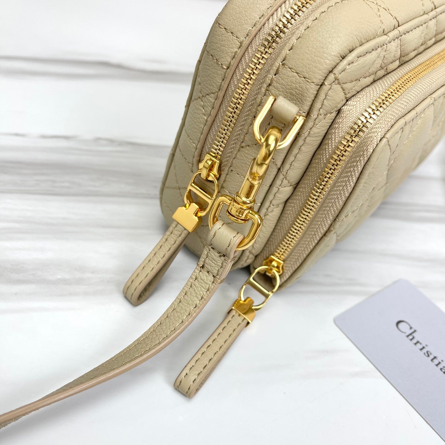 Free shipping LuxluxHouse Dior Top Bag 19*10.5*5cm