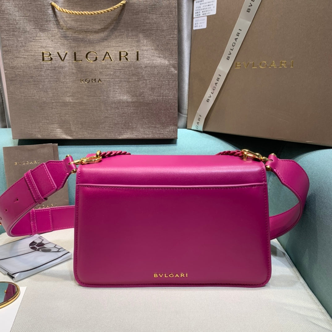 LuxluxHouse Great quality Bvlgari Top Bag 25×14.5×9cm Free shipping