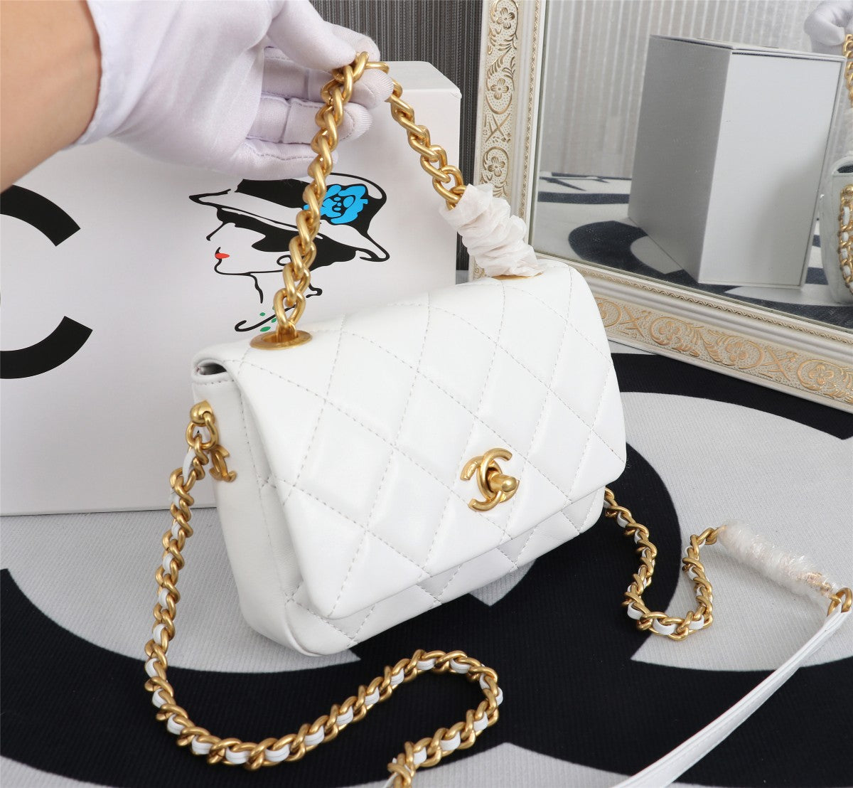 LuxluxHouse Great quality Chanel Bag Top Quality 19*14*4cm Free shipping