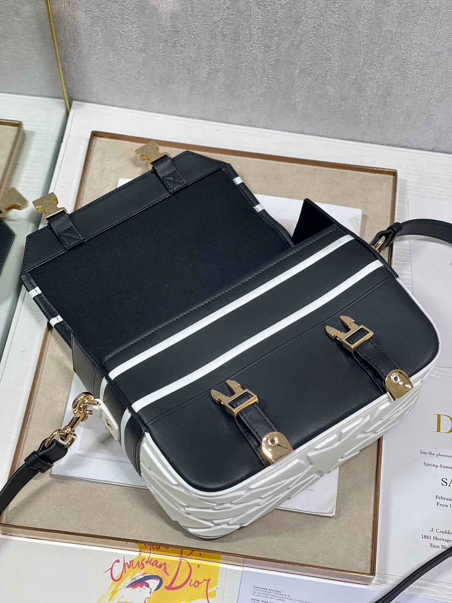 Free shipping LuxluxHouse Dior Bag Top Quality 24*9.5*19CM