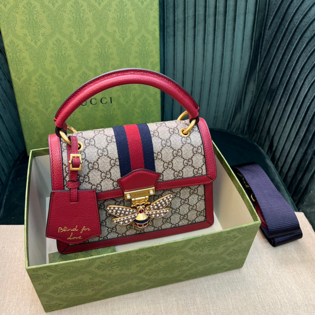 LuxluxHouse Great quality Gucci Bag Top Quality 25.5*17.5*13CM Free shipping