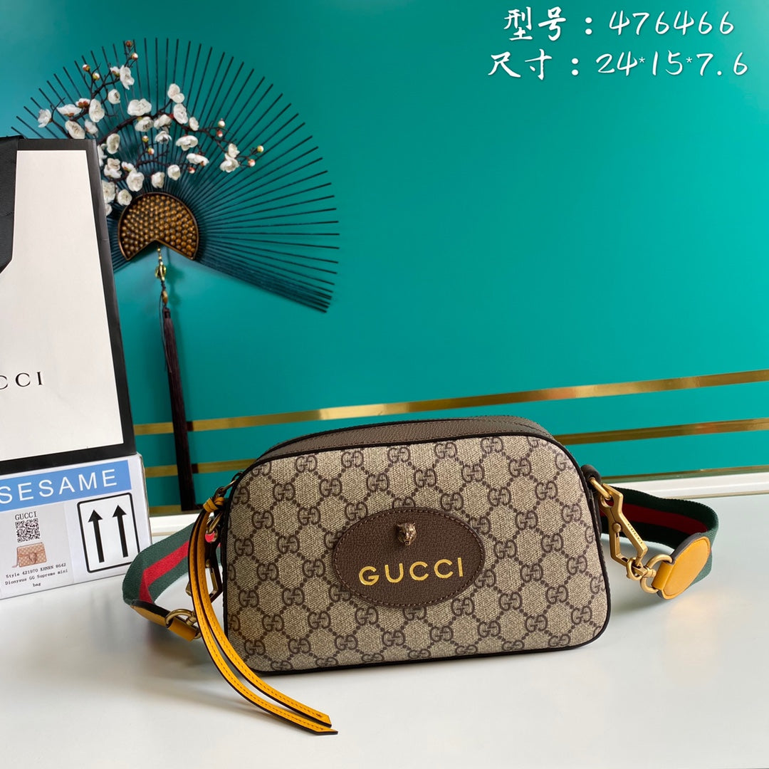 LuxluxHouse Great quality Gucci Bag Top Quality 24*15*7.6cm Free shipping